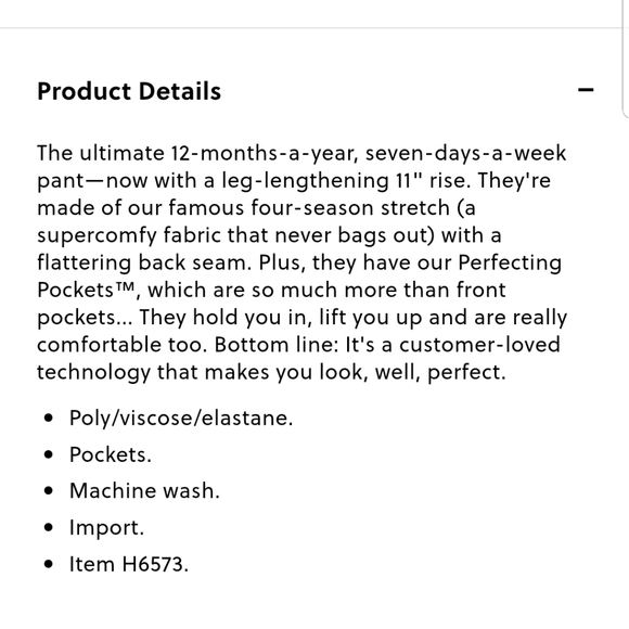 J. Crew High Rise Cameron, Black - Picture 10 of 10